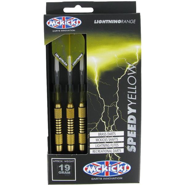 Grote foto mckicks speedy yellow 19 mckicks speedy yellow 19 sport en fitness darts