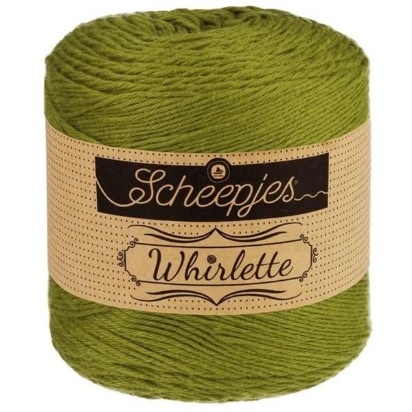 Grote foto scheepjes whirlette 100 gram 882 olive verzamelen overige verzamelingen