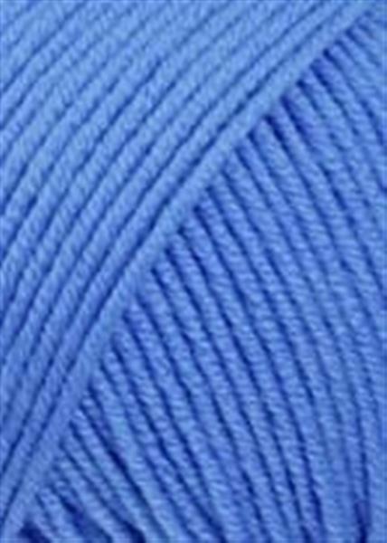 Grote foto lang yarns merino 120 50 gram midden blauw 206 verzamelen overige verzamelingen