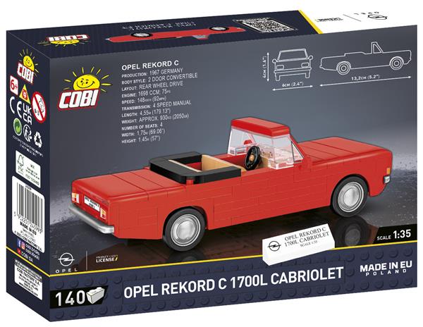 Grote foto cobi 24599 opel 1700l cabriolet kinderen en baby overige