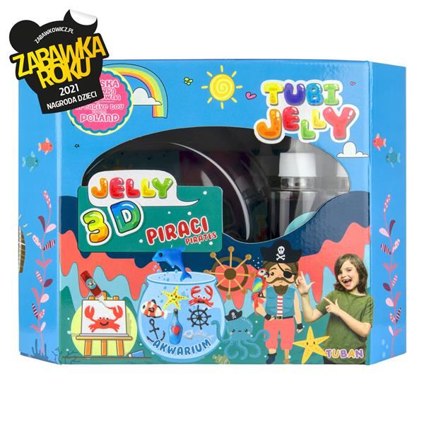 Grote foto tuban tubi jelly set 8 kleuren en groot aquarium piraten kinderen en baby overige