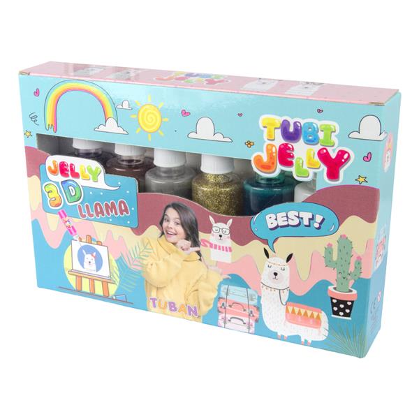 Grote foto tuban tubi jelly set met 6 kleuren lama kinderen en baby overige