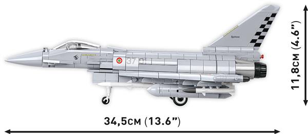 Grote foto cobi 5849 eurofighter typhoon italian air force kinderen en baby overige