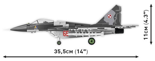 Grote foto cobi 5840 mig 29 2in1 polish ukrainian air force kinderen en baby overige