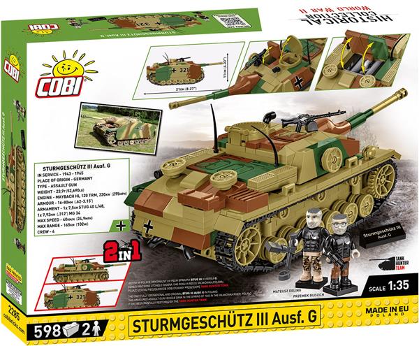 Grote foto cobi 2285 sturmgeschutz iii ausf.g kinderen en baby overige