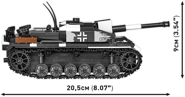 Grote foto cobi 2286 stug iii ausf.f flammpanzer 2in1 kinderen en baby overige