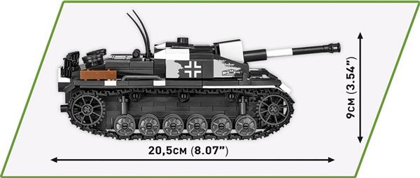 Grote foto cobi 2286 stug iii ausf.f flammpanzer 2in1 kinderen en baby overige