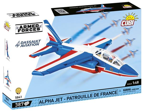 Grote foto cobi 5841 alpha jet patrouille de france kinderen en baby overige