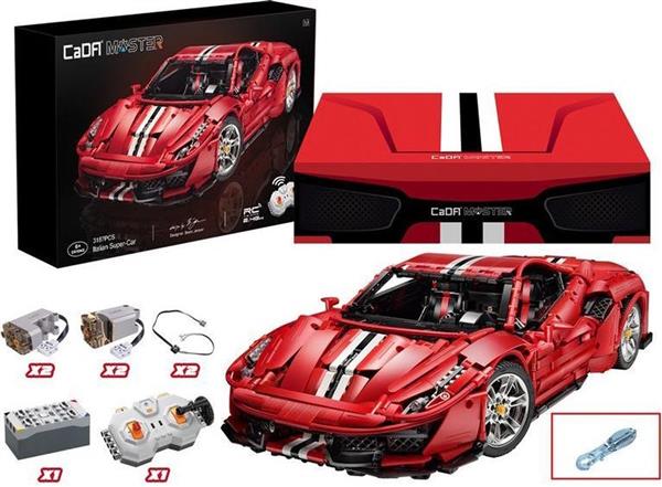 Grote foto cada master italian super car red incl. power system kinderen en baby overige