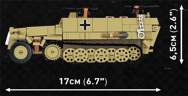 Grote foto cobi 3049 sd.kfz.251 ausf.d kinderen en baby overige