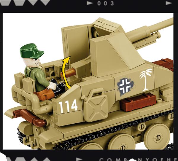 Grote foto cobi 3050 marder iii sd.kfz.139 kinderen en baby overige