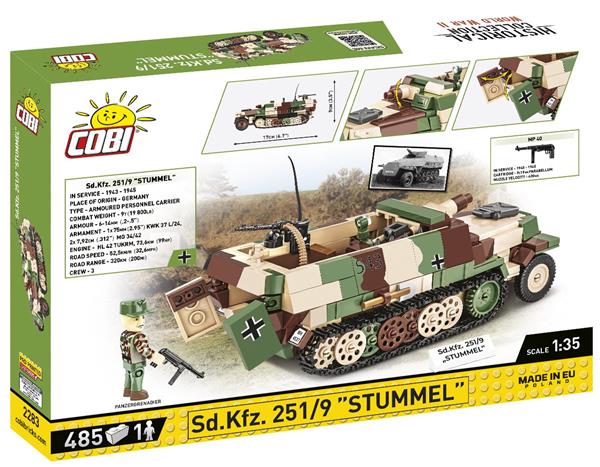 Grote foto cobi 2283 sd.kfz. 251 9 kinderen en baby overige