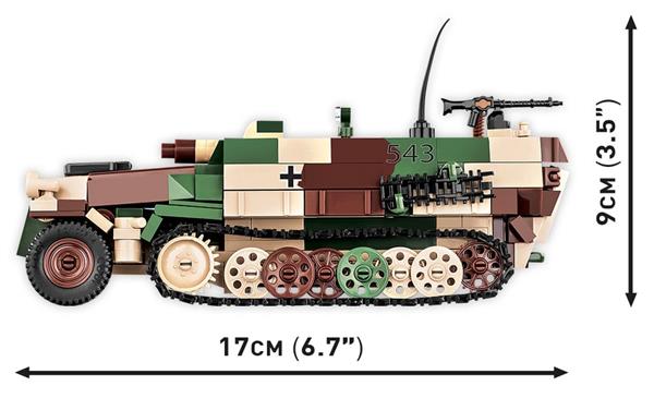 Grote foto cobi 2283 sd.kfz. 251 9 kinderen en baby overige