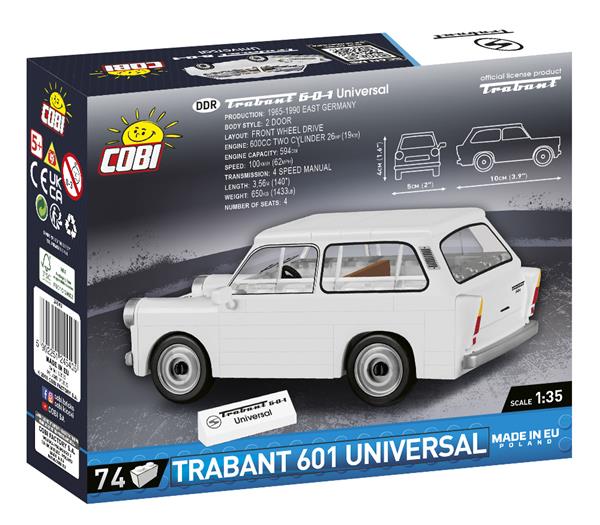 Grote foto cobi 24540 trabant 601 universal kinderen en baby overige