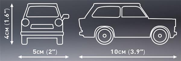 Grote foto cobi 24540 trabant 601 universal kinderen en baby overige