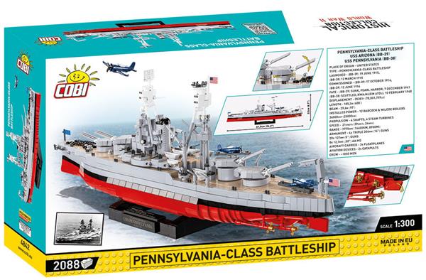 Grote foto cobi 4842 battleship pennsylvania class exe ed kinderen en baby overige