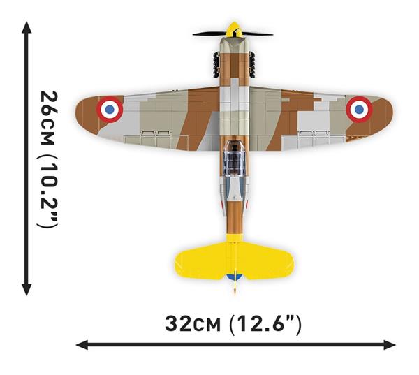 Grote foto cobi 5734 dewoitine d.520 kinderen en baby overige