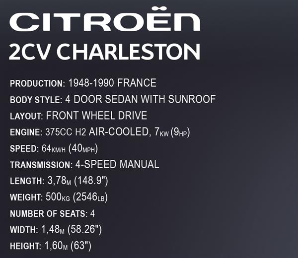 Grote foto cobi 24341 citroen 2cv charleston kinderen en baby overige