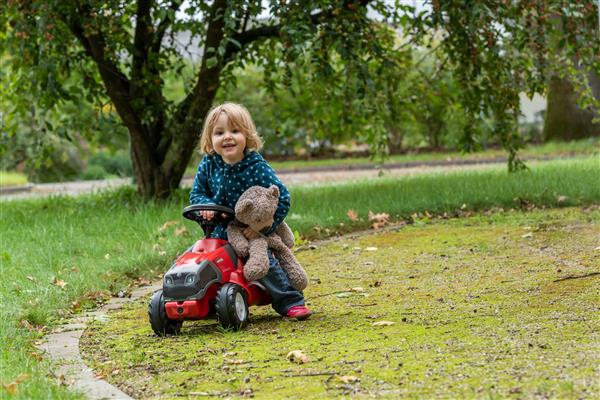 Grote foto rollyminitrac lintrac kinderen en baby los speelgoed