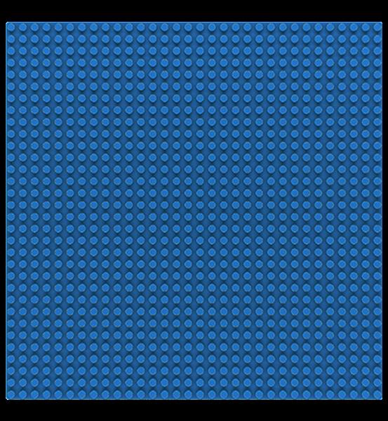 Grote foto sluban basisplaat 32x32 blauw kinderen en baby overige