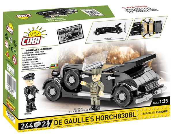 Grote foto cobi ww2 2261 de gaulle horch830bl kinderen en baby overige