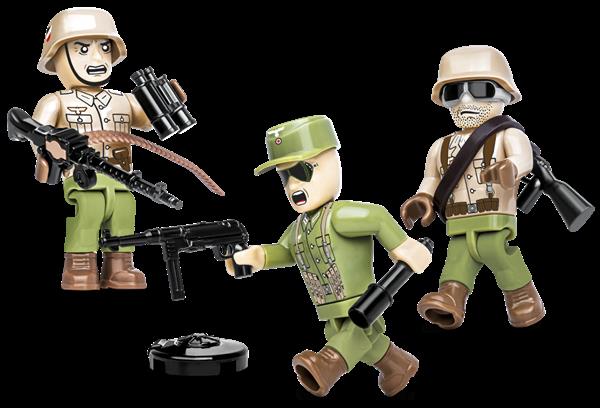 Grote foto cobi ww2 2050 figures afrika korps kinderen en baby overige