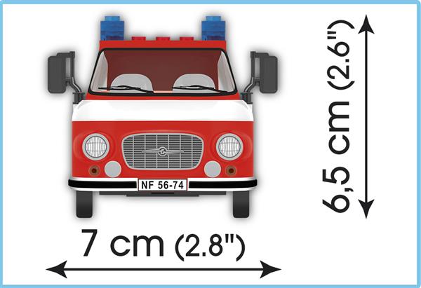 Grote foto cobi 24594 barkas b1000 brandweer kinderen en baby overige