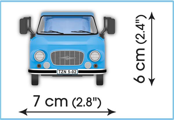 Grote foto cobi 24593 barkas b1000 bakwagen kinderen en baby overige