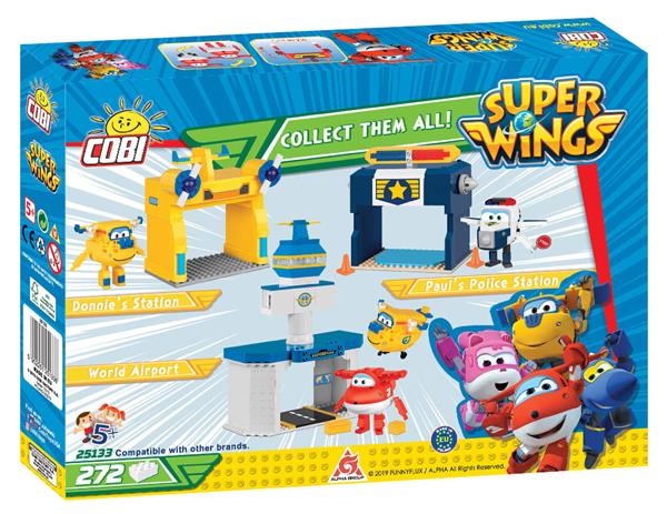 Grote foto cobi 25133 super wings jetts station kinderen en baby overige