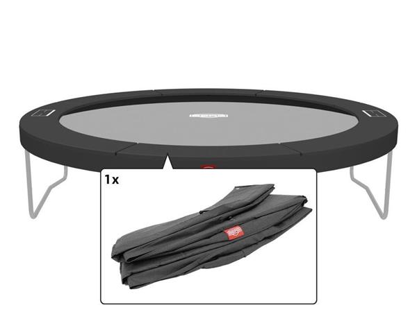 Grote foto berg champion beschermrand grey 330 kinderen en baby trampolines en springkussens