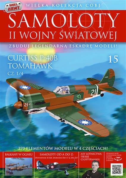 Grote foto cobi ww2 tijdschrift nr 15 18 curtiss tomahawk kinderen en baby overige