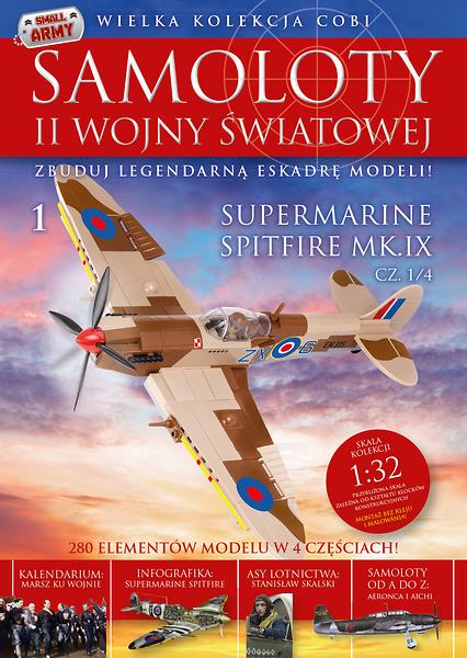 Grote foto cobi ww2 tijdschrift nr 1 4 spitfire mk.ix kinderen en baby overige