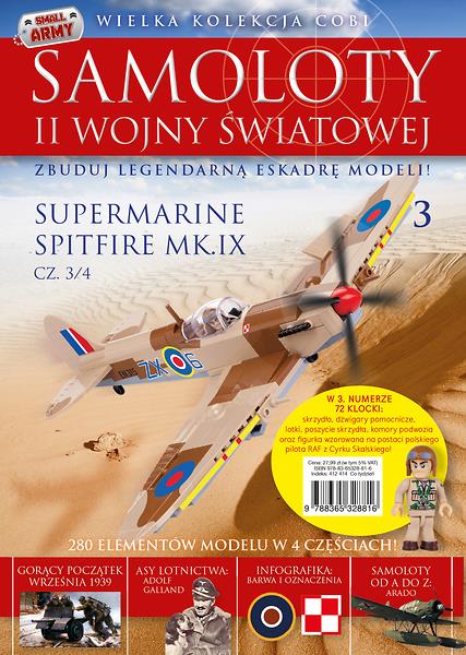 Grote foto cobi ww2 tijdschrift nr 1 4 spitfire mk.ix kinderen en baby overige