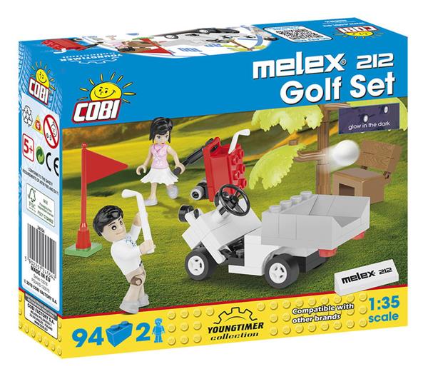 Grote foto cobi 24554 melex golf car kinderen en baby overige