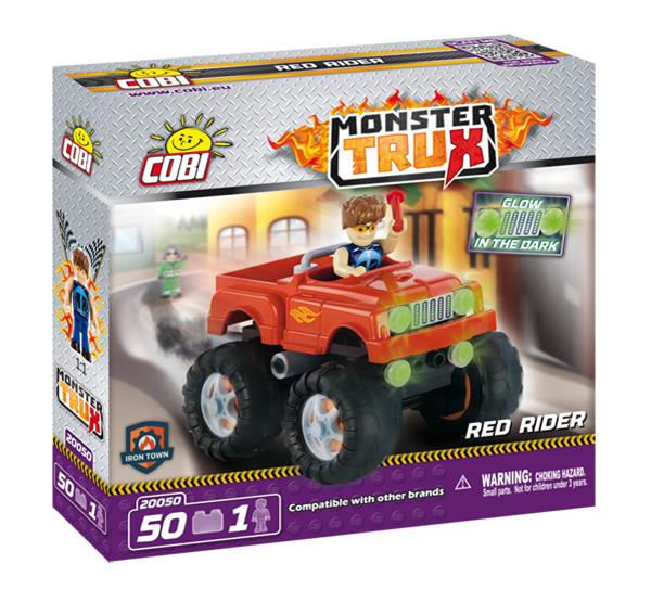 Grote foto cobi monster trux 20050 red rider kinderen en baby overige