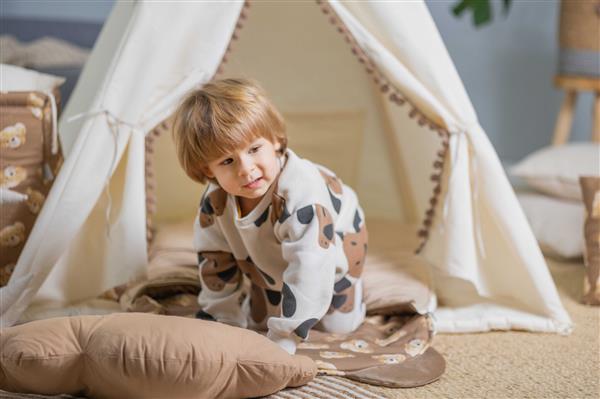 Grote foto tipi tent teddy bear met accessoires tipi 2 kussens en speelmat kinderen en baby overige