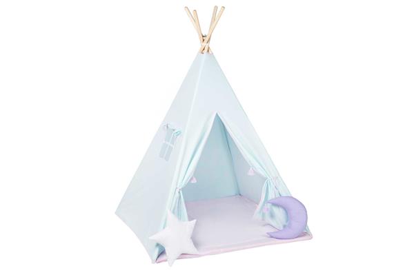 Grote foto tipi tent unicorn met accessoires unicorn speelmat en 2 kussens kinderen en baby overige