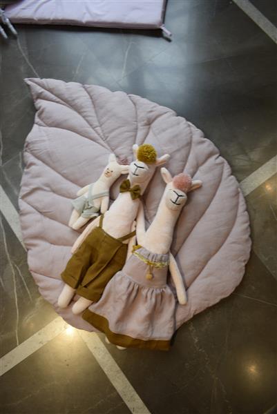 Grote foto handgemaakte knuffel lama carlos 65cm carlos kinderen en baby poppen
