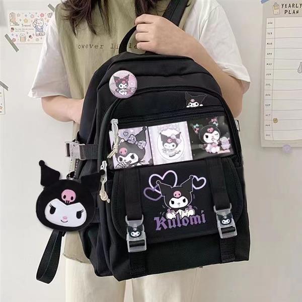 Grote foto cartoon anime backpack for girls waterproof laptop school bag computers en software overige computers en software