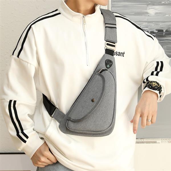 Grote foto sling borsttas crossbody anti diefstal mini reissporttas met koptelefoonaansluiting kleding dames onderdelen en accessoires