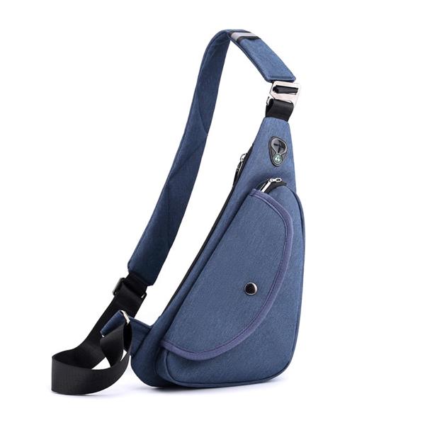 Grote foto sling borsttas crossbody anti diefstal mini reissporttas met koptelefoonaansluiting kleding dames onderdelen en accessoires