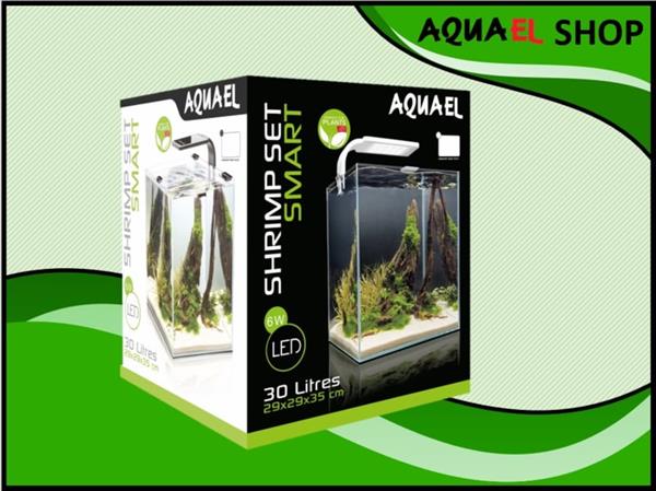 Grote foto aquael nano cube set smart ii day night 30 liter zwart aquarium dieren en toebehoren vissenkommen