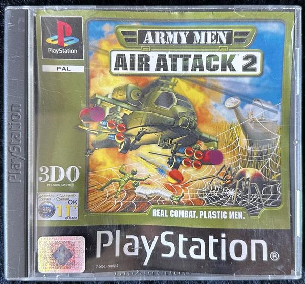 Grote foto army men air attack 2 playstation 1 ps1 no manual spelcomputers games overige playstation games