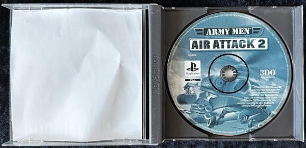 Grote foto army men air attack 2 playstation 1 ps1 no manual spelcomputers games overige playstation games