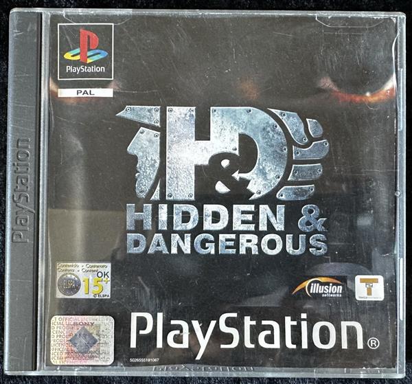 Grote foto h d hidden dangerous playstation 1 ps1 no manual spelcomputers games overige playstation games