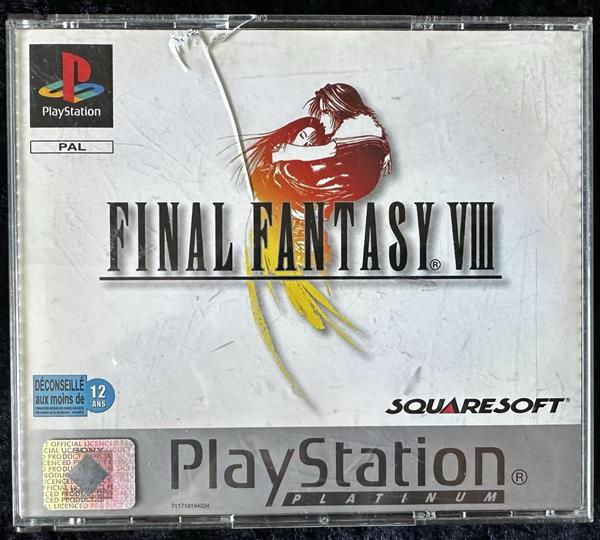 Grote foto final fantasy viii playstation 1 ps1 platinum spelcomputers games overige playstation games