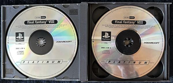 Grote foto final fantasy viii playstation 1 ps1 platinum spelcomputers games overige playstation games