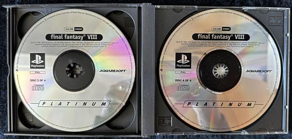 Grote foto final fantasy viii playstation 1 ps1 platinum spelcomputers games overige playstation games