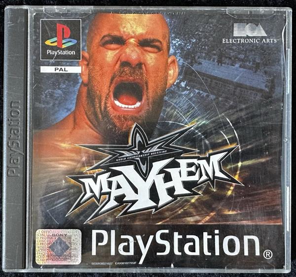 Grote foto mayhem wcw playstation 1 ps1 spelcomputers games overige playstation games