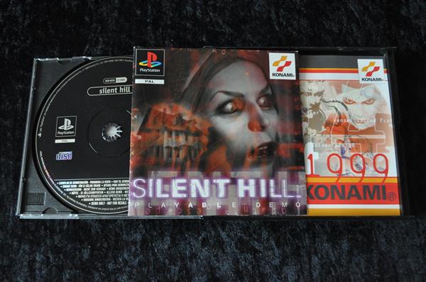 Grote foto metal gear solid silent hill demo playstation 1 ps1 spelcomputers games overige playstation games